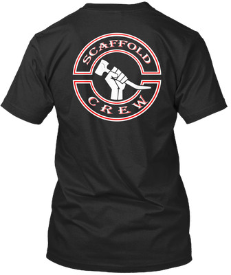 The Original SCAFFOLD CREW clothing Tee T-shirt Made in the USA Size S to 5XL