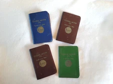 Vintage Studebaker Advertising 1949 1950 Small Calendar Address Memo Book Lot