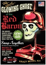 Atlantis Tom Daniel Glowing Ghost Of The Red Barron Snap Plastic Model Kit M6742