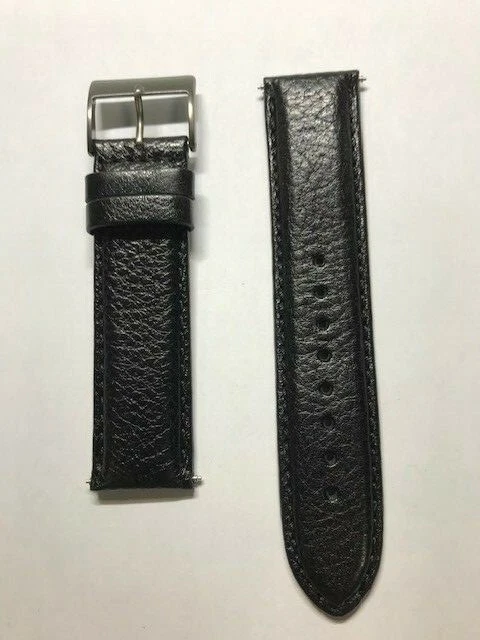 CINTURINO GUESS ORIGINALE NERO MARTELLATO ANSA 22 mm W85041G2 FIBBIA BRUNITA - Immagine 2 di 2