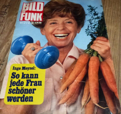 Bild und Funk Nr.44/1968 TB Inge Meysel,H.Lohner,Sängerin Alexandra ,Roger Moore
