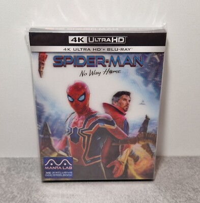 Spider-Man - No Way Home 4K - Lenticular Fullslip - MantaLab  - NEU  & OVP