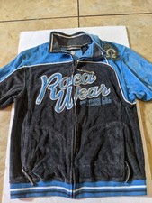 Vintage Rocawear Boys Jacket Size M 10/12 Pockets Full Zip Short Sleeve