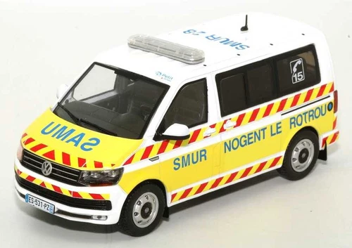 Odeon 088 - Volkswagen T6 SAMU "28 EURE-ET-LOIR - NOGENT-LE-ROTROU"  (1/43)