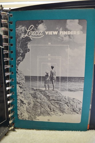 Vintage LEICA Händler Kamera Katalog Handbücher 1954 - Bild 9 von 16