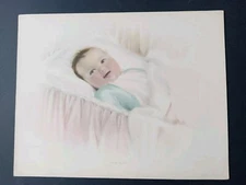 BESSIE P. GUTMANN 1937 Print- 'MISS FLIRT' - #217 - LITTLE BABY