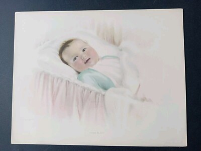 BESSIE P. GUTMANN 1937 Print- 'MISS FLIRT' - #217 - LITTLE BABY