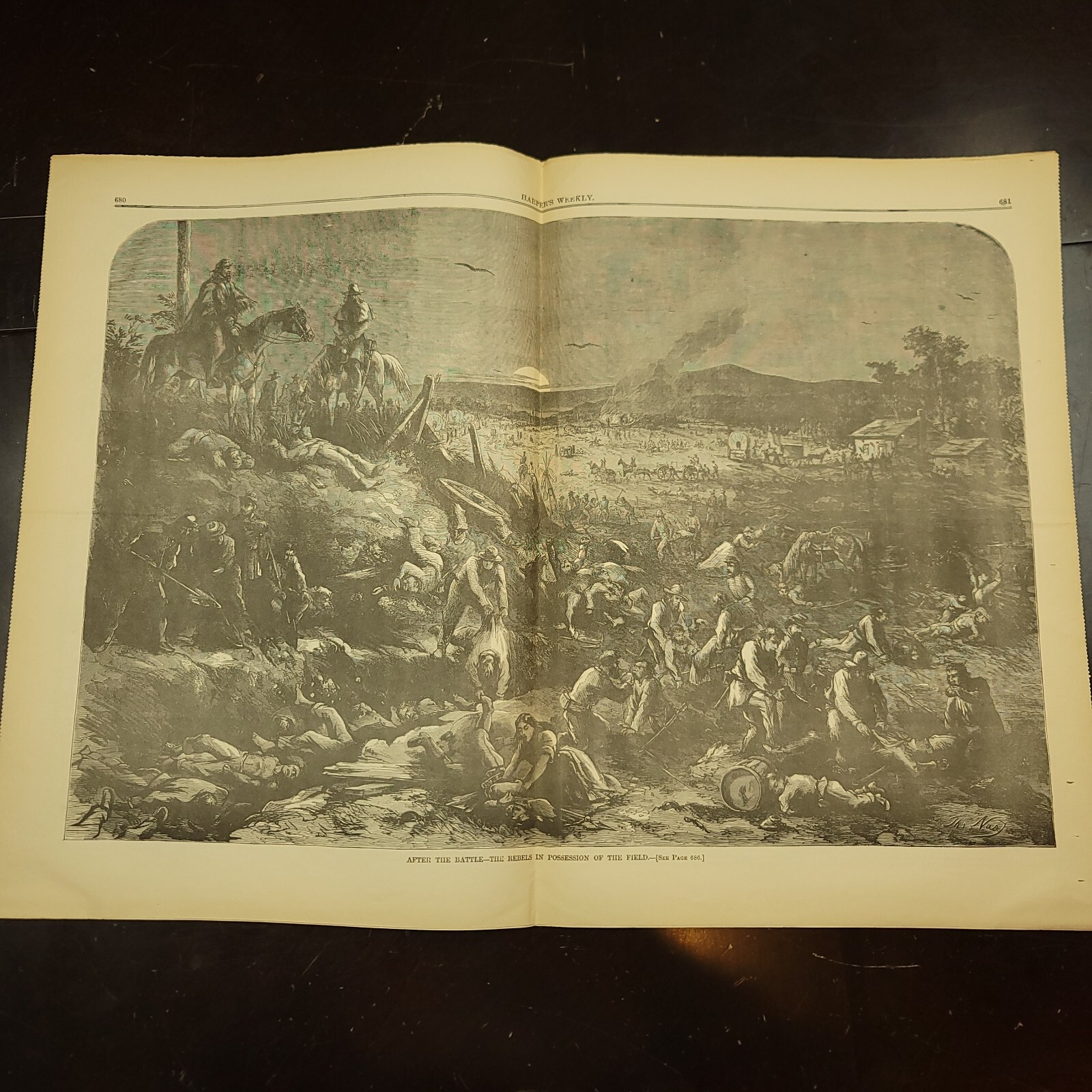 Reissue Of Harpers Weekly Civil War Era Newspaper Journal of Civilization No 304