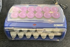Curl Innovation Conair HS33R 12 Jumbo 1.5 inch Hot Rollers 12 Clips Curlers