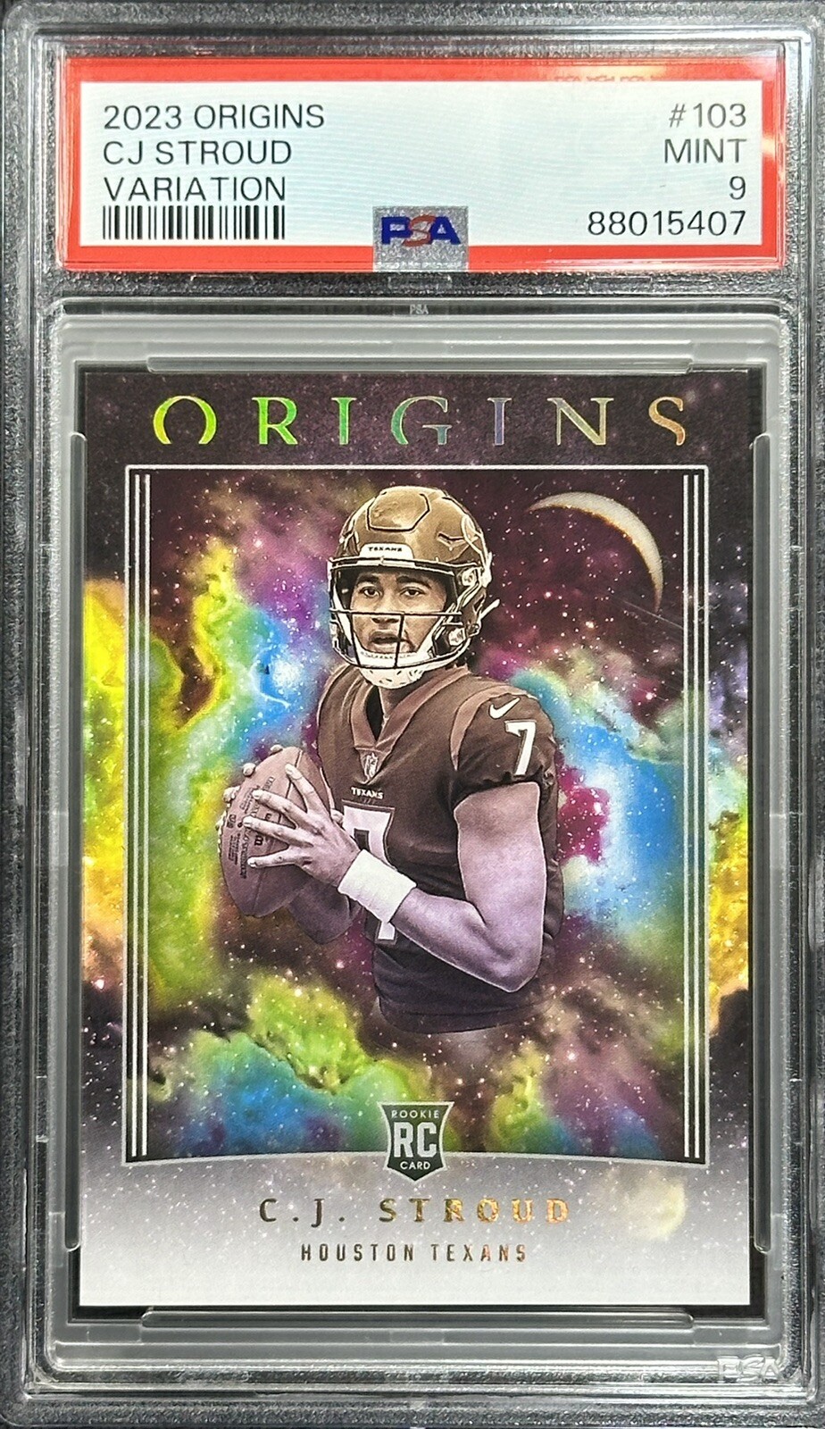 C.J. Stroud 2023 Panini Origins Rookie Variation #103 Houston 