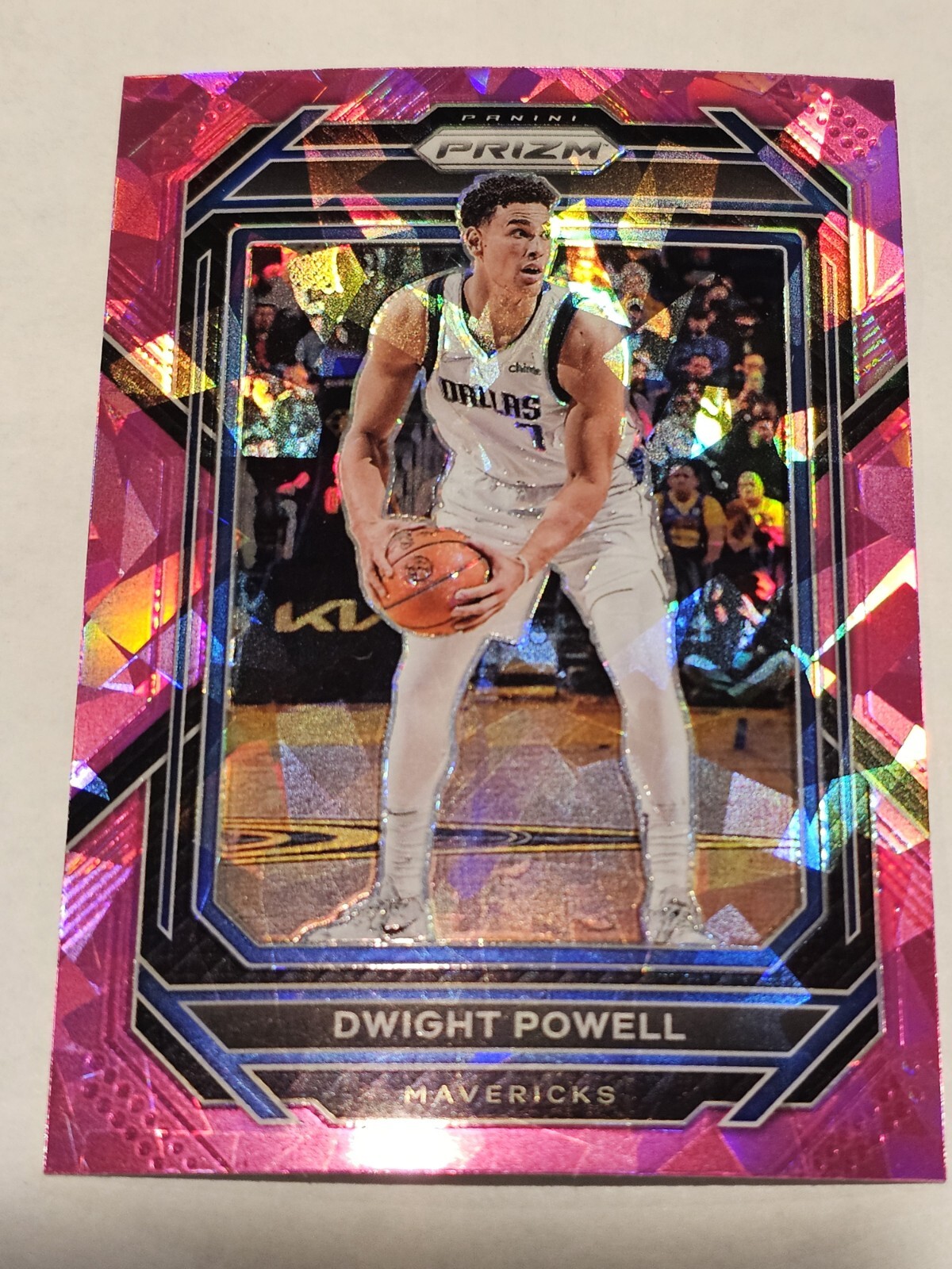 2022-23 Panini Prizm Pink Ice Dwight Powell Dallas Mavericks #187