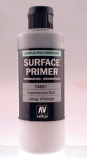 Vallejo Paints  Accessories VLJ-74601 Vallejo Surface Primer Grey 200ml