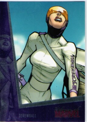 SCREWBALL - SPIDER-MAN (2013 WOMEN OF MARVEL COMICS) [NEAR MINT] Card #64