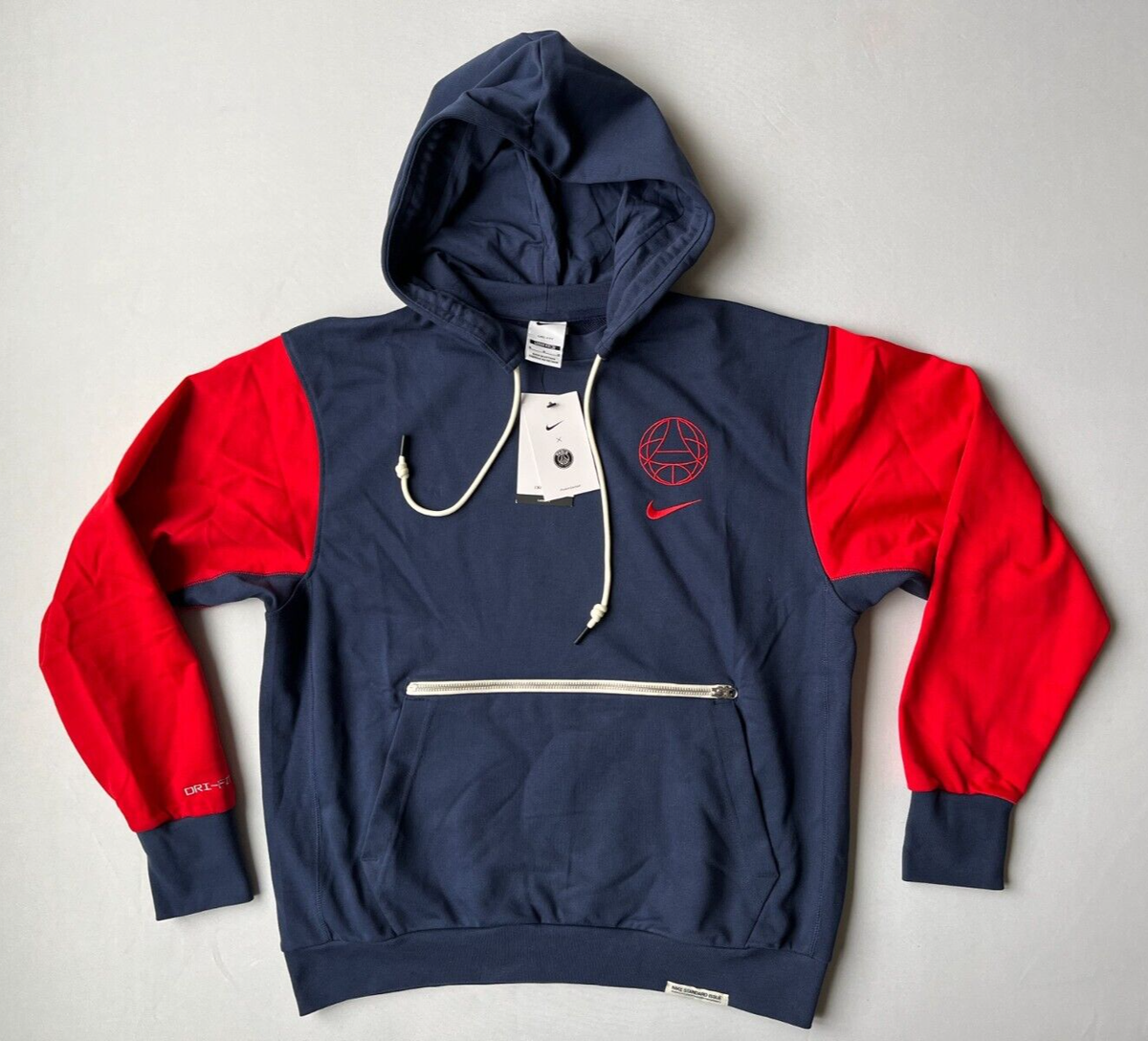 hoodie red psg jordan