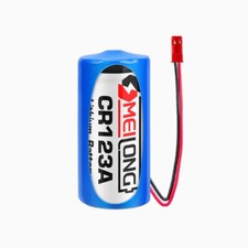 CR123A/CR17345 with Plug 3V 1400mAh Spare Power Supply Non-rechargeable Battery