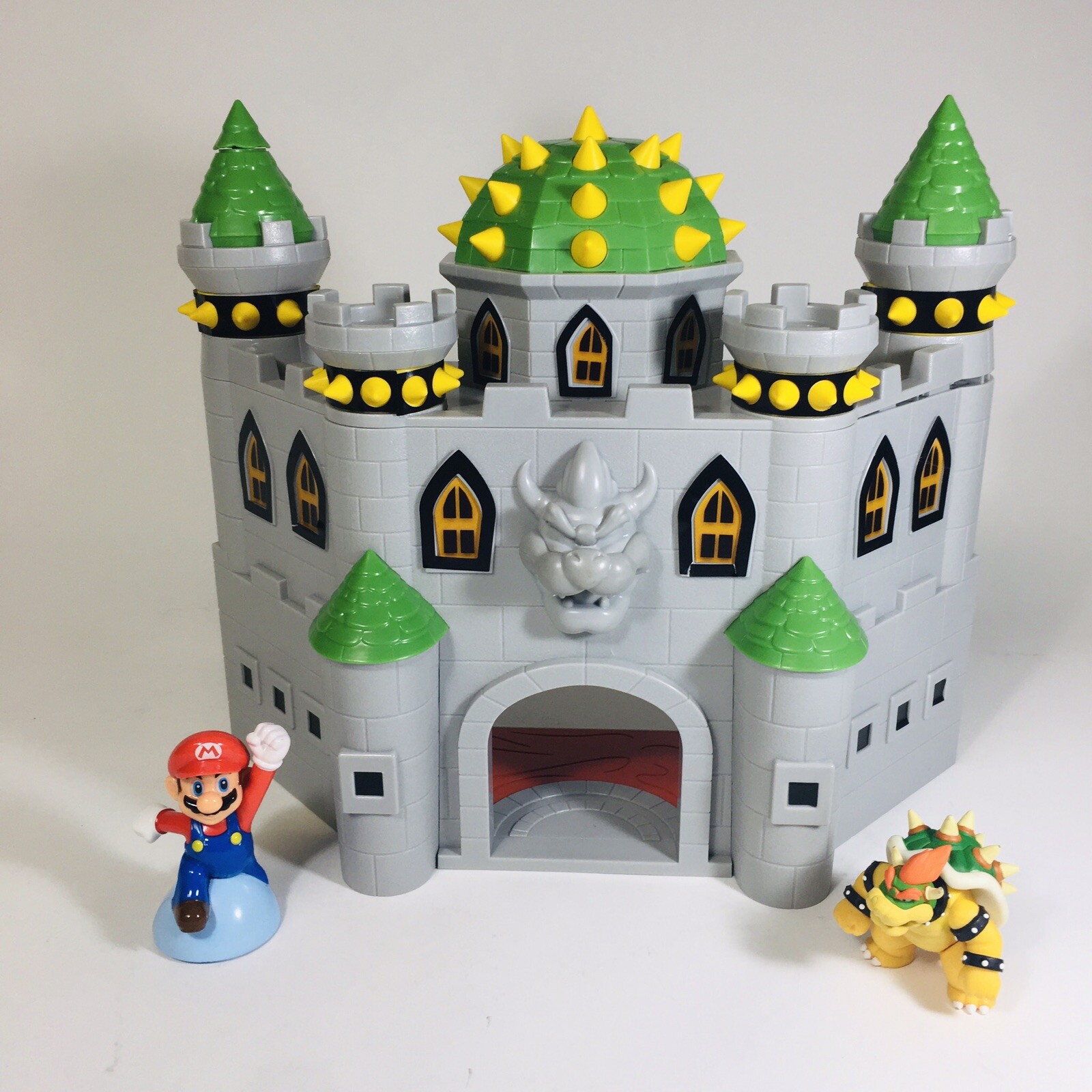 super mario bowser castle playset