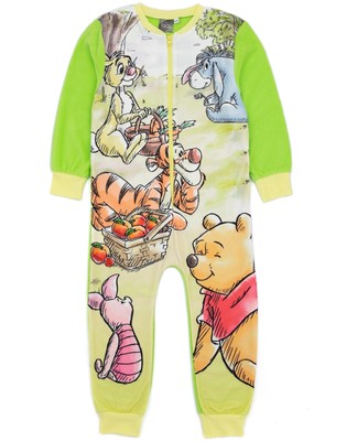 Winnie the Pooh Grüner Winnie The Pooh All In One Jumpsuit Mädchen