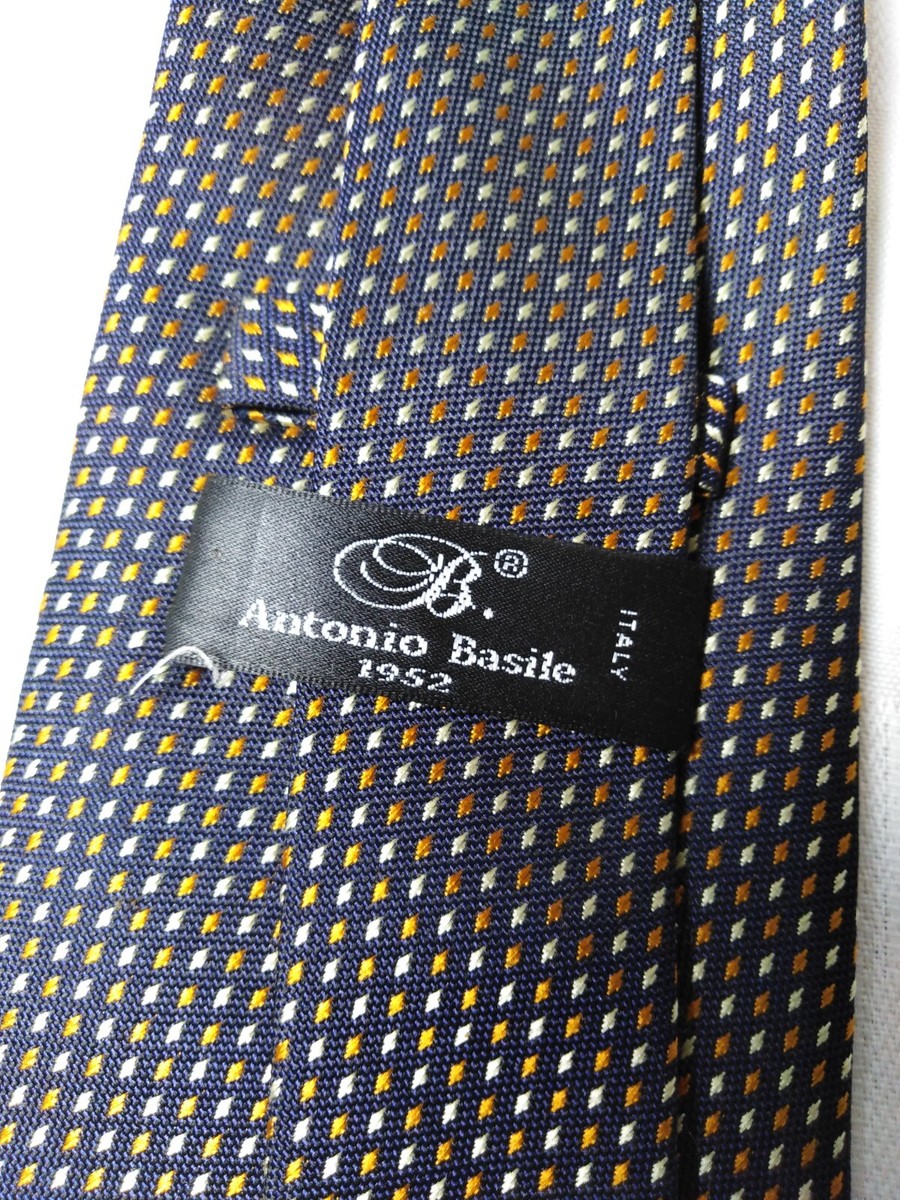 Antonio Basile Basile Vestiti ANTONIO BASILE 100% SILK TIE SETA