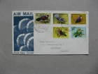PAPUA NEW GUINEA, cover FDC to the Netherlands 1977, birds pigeon