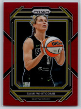 Sami Whitcomb 2023 Panini Prizm WNBA Red Prizm /199 #31 Seattle Storm