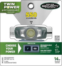 Police Security Twin Power® 550 Lumen LED Headlamp – 97743