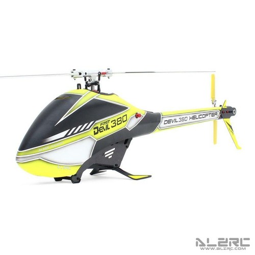 ALZRC Devil 380 FAST FBL RC Helicopter Aircraft KIT W/O Motor Servo Gyro  System