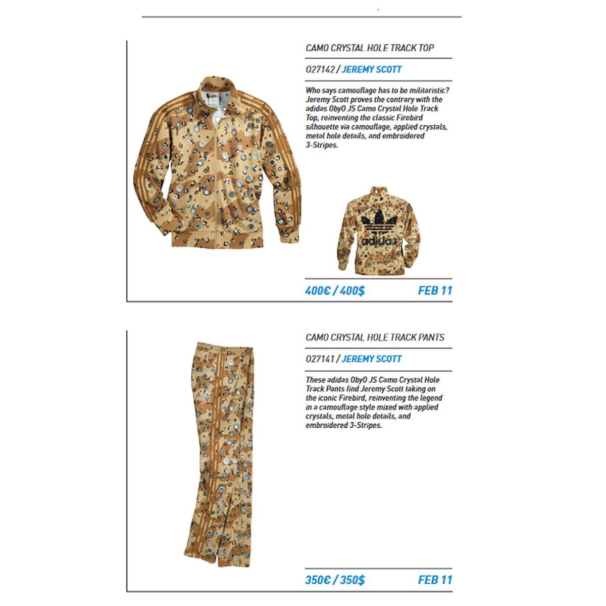 JEREMY SCOTT クロコ柄　ベスト Adidas Jeremy Scott Js Crystals Track Top ObyO Jacket