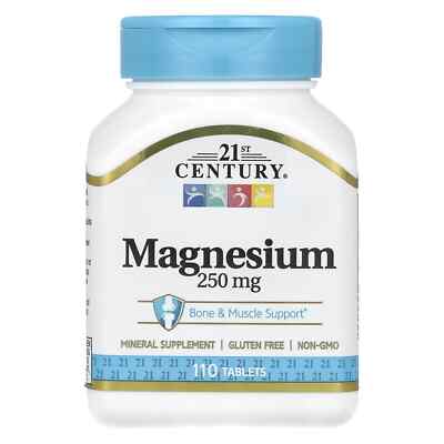 Magnesium, 250 mg, 110 Tablets Exp 04/27