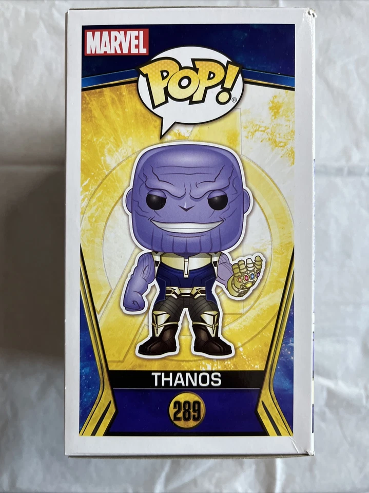 Figura Vinilo Funko Pop Marvel Avengers Infinity War Thanos #289 ¡Nuevo En Caja! Foto 4 de 4