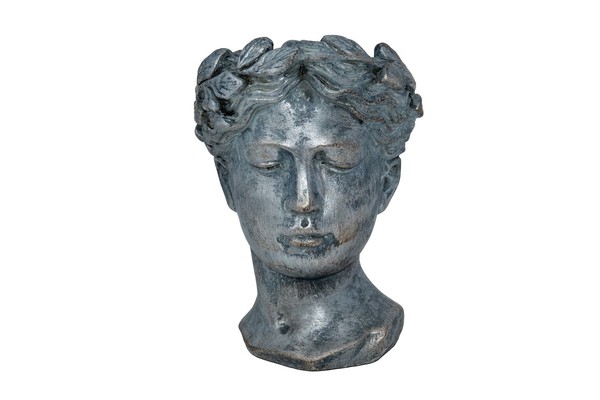 BüSte Keramik, Antiksilbe, Ca. 16 X 21 Cm-image