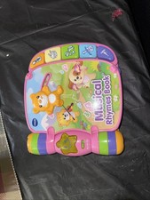 Vtech Musical Rhyme Book Pink 