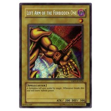 YuGiOh GX Ultimate Beginner's Pack Left Arm of the Forbidden One (Secret Rare...