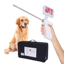 3.5 Inch Insemination Artificial Camera Screen 360  Rotation Visual Dog Gun 5MP