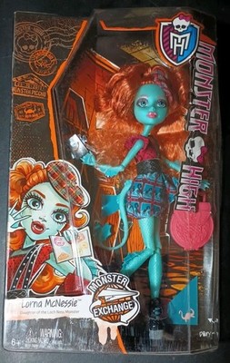 Monster High Lorna McNessie Monster Exchange Doll 2014 New In Box