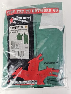 River City Garments Dominator Limited Flammability Rainwear 4X Jacket and Pants