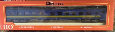 RIVAROSSI HO SCALE VIA RAIL SLEEPER PASSENGER CAR ''MAPLE GROVE'' LNIB