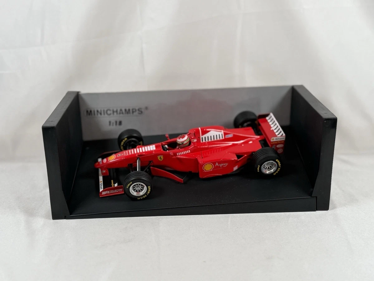 Minichamps 1/18 F1 Ferrari F300 US GP Event Car 2002 - Modèle Exposition