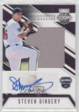 2017 Elite Extra Edition USA Collegiate Silhouette 10/99 Steven Gingery Auto 0a2