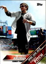 2016 Topps Update #FP-1 Jeff Bauman First Pitch