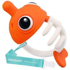 Teething Toys 3-6 Months, Clownfish Teethers for Babies 6-12 Months, Soft Sil...