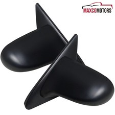 Side Mirrors Fits 1992-1995 Honda Civic Eg Sport Spn Manual Adjustable Black
