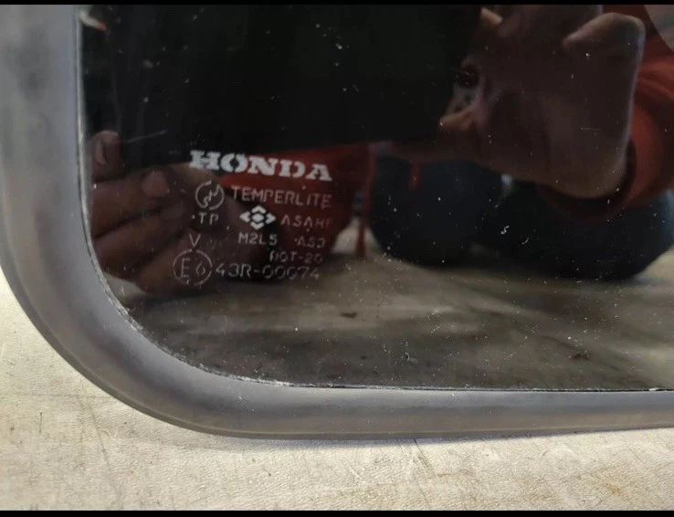 97-01 Honda Prelude люк стекло солнце луна крыша раздвижное окно OEM подлинный - Изображение 3 из 4