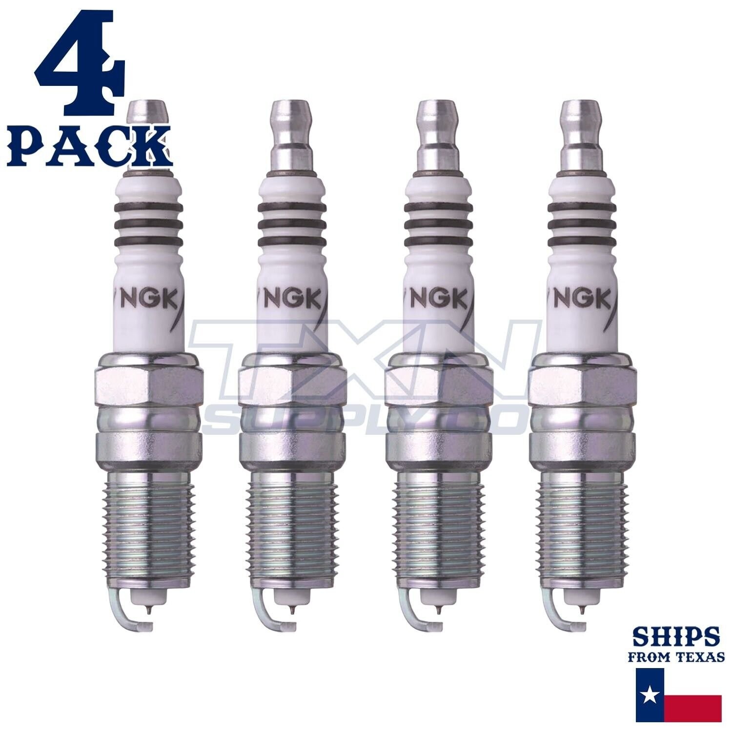 4 Pack NGK Iridium IX Spark Plugs 1998-1999 for Chevrolet Malibu L4 2.4L