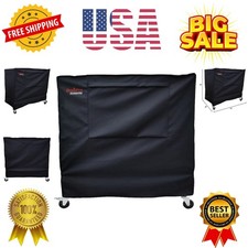 Waterproof 80-100 Qt Rolling Cooler Cart Cover Fits Most Patio Ice Chest Part...