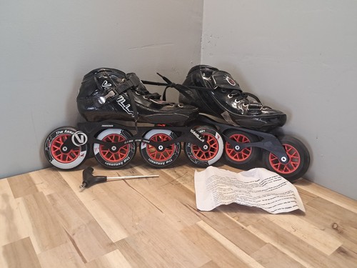 VANILLA ASSASSIN INLINE SPEED SKATES Size 9 P84