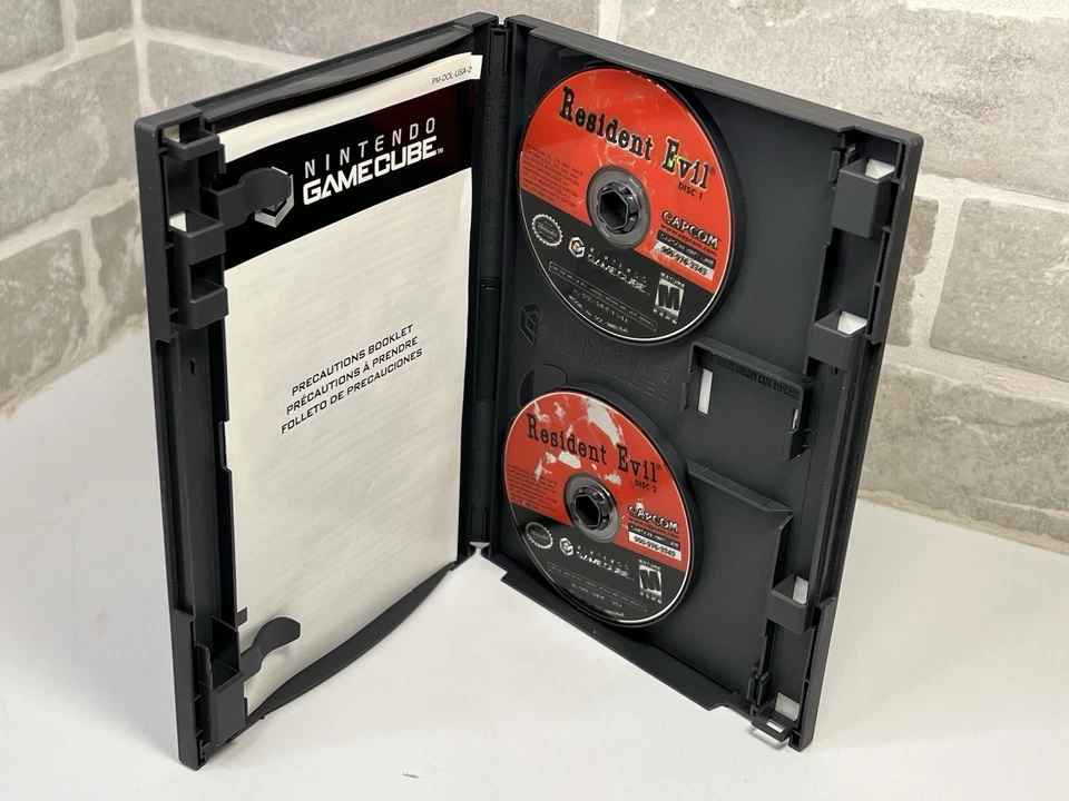 Resident Evil - Nintendo GameCube - 2 Disc + Cover - Tested - No Manual - Image 4 of 4