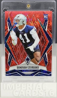 2025 Panini Phoenix #209 Donovan Ezeiruaku Red Winter /399 Rookie RC Cowboys