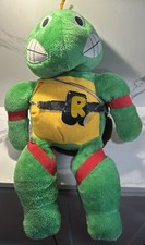 1989 Raphael Teenage Mutant Ninja Turtle 28  Plush Stuffed Toy