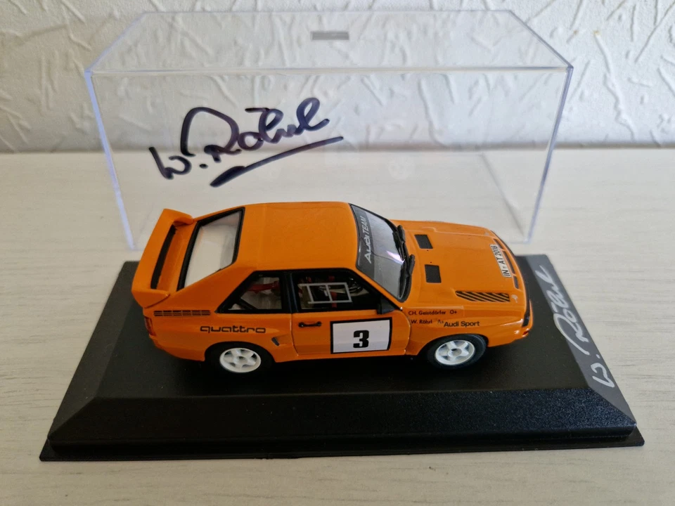 Audi Sport Quattro Rallye Audi Tradition 2016 #3 W.Röhrl Org.Signiert Minichamps - Bild 2 von 4