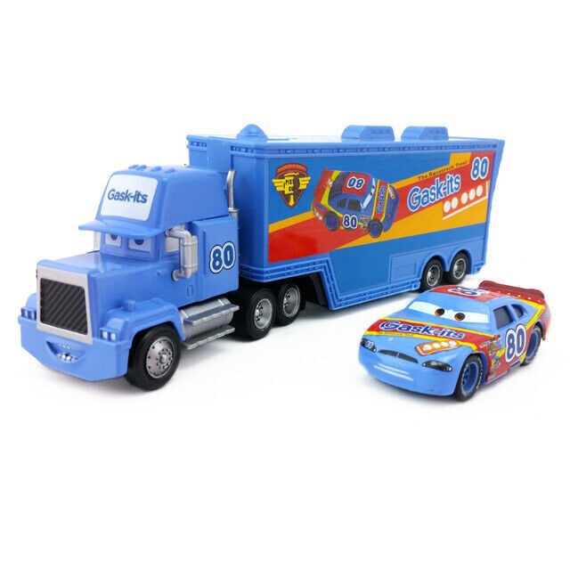 Disney Pixar Cars Black Storm Jackson DiNOco Cruz Mack Hauler